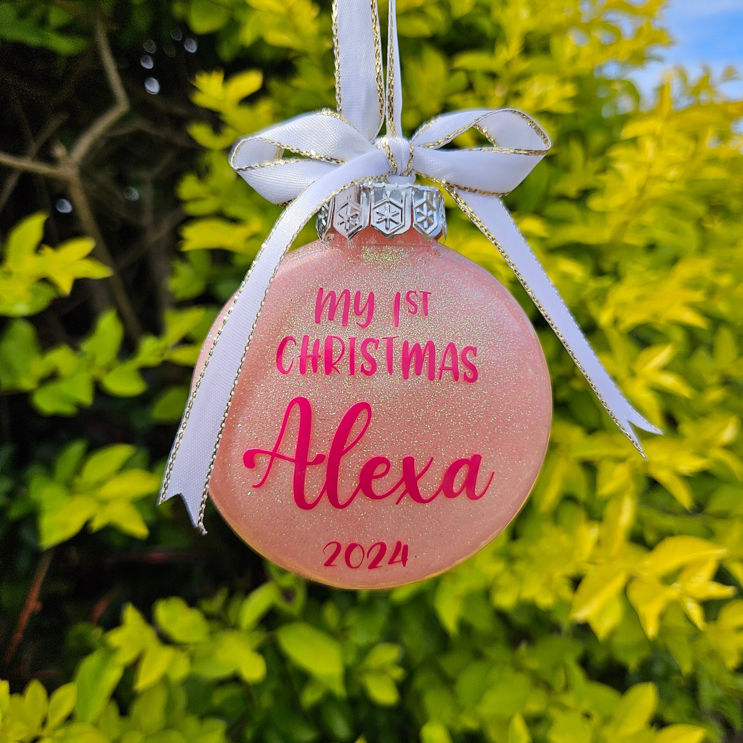 Personalized Christmas Baby Ornament